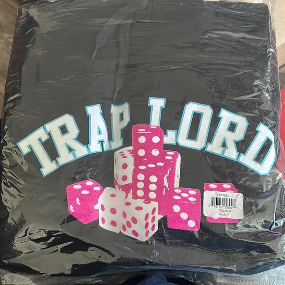 Men’s Trap Lord Rolls the Dice Pullover Hoodie Sz 2XL NWT - Picture 2 of 3